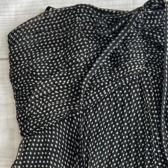 Vintage y2k Polka Dot Halter Dress | Laundry by Shelli Segal 🖤 - Picture 8 of 16